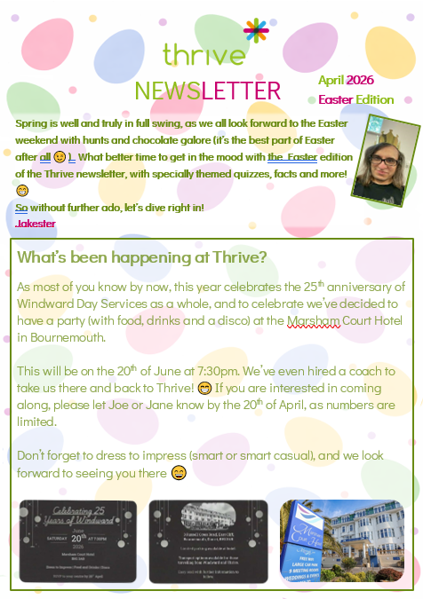 April 2026 (Easter Edition)