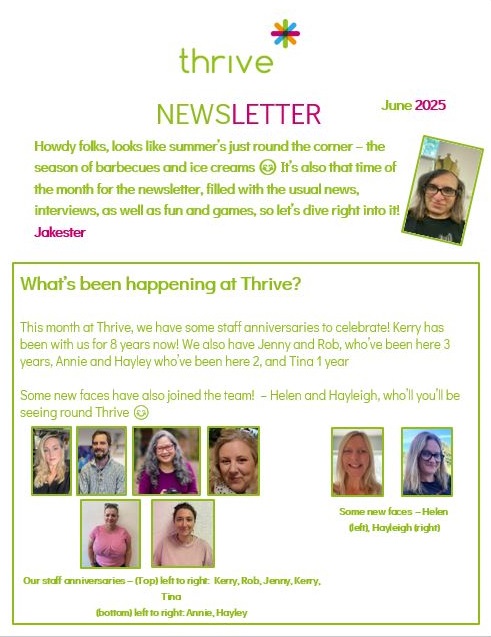 June 2025 Newsletter