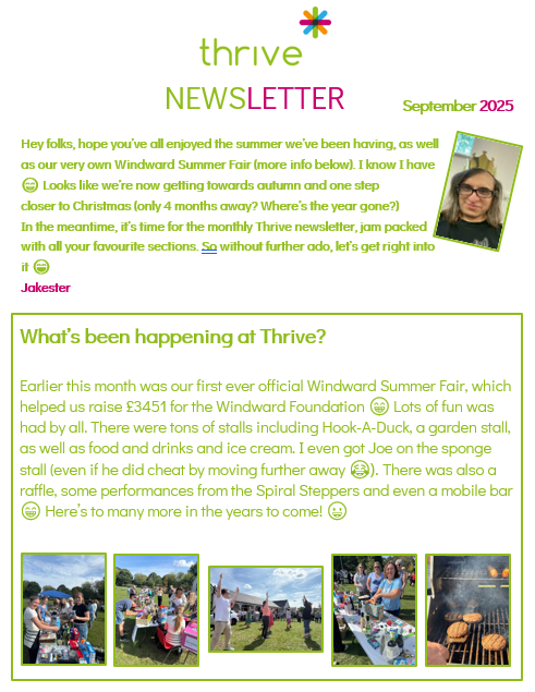September 2025 Newsletter