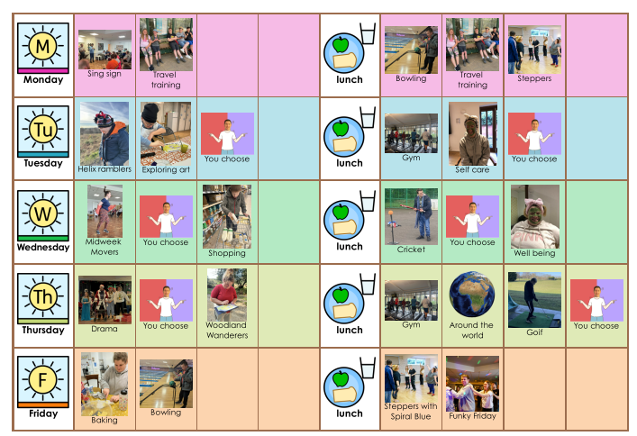 New style of timetable